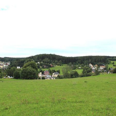 Ferienwohnung Greifenbach, Gartennutzung, Haustiere Willkommen Geyer Kültér fotó